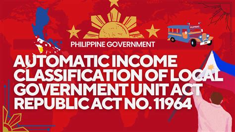 what is 1st class municipality|Republic Act No. 11964 .